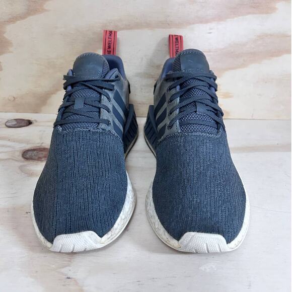 Adidas - NMD R2 - Running Shoes - Gray - Men's - 10 - ART BY3014 - Picture 2 of 9